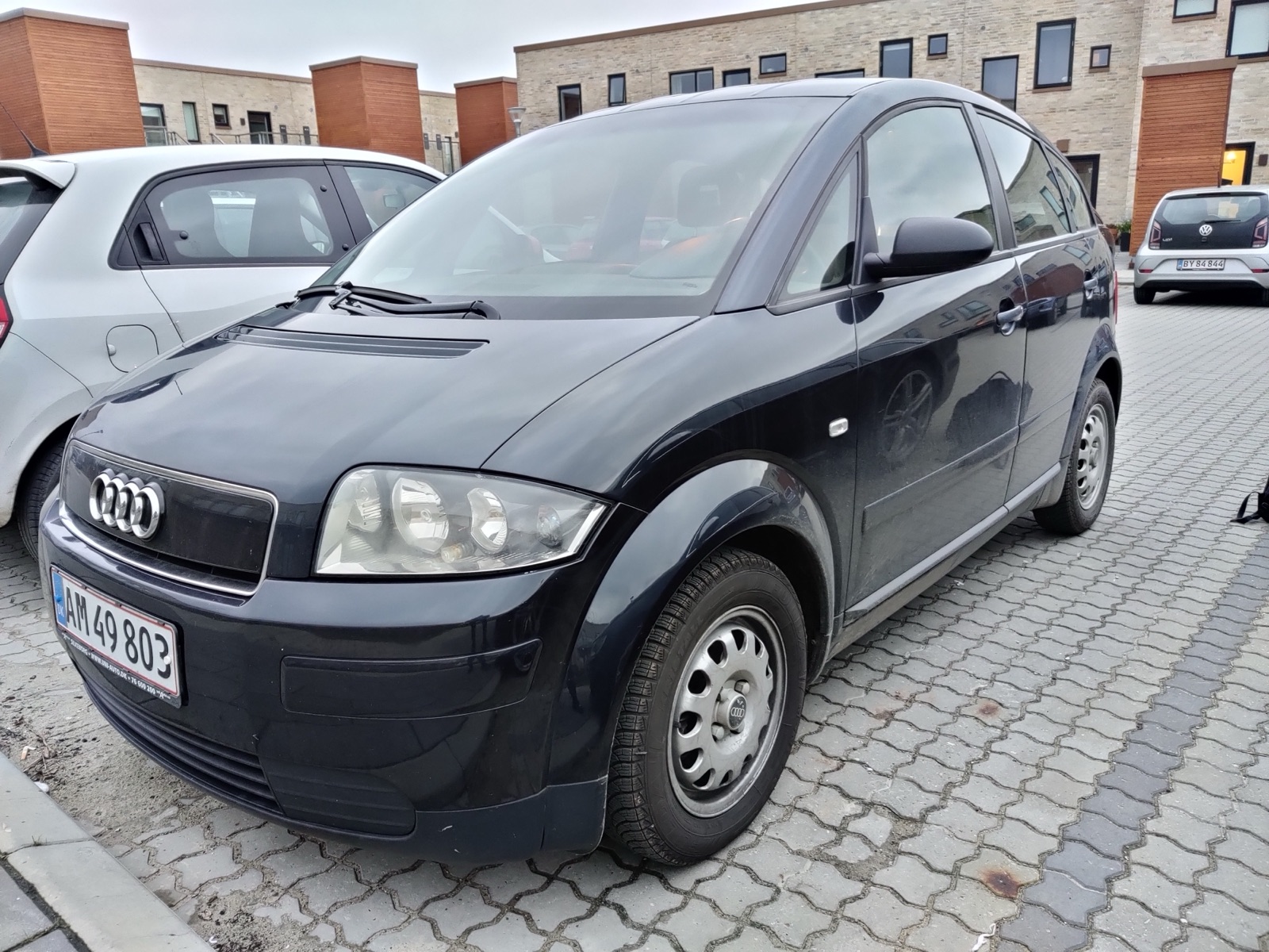 Mørkeblå Audi A2 1.2 TDI