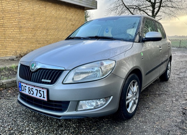 Škoda Fabia nr. 4 — champagnefarvet GreenLine