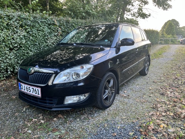 Škoda Fabia nr. 5 — sort Sport